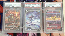 PSA 10 Entei Suicune Raikou V set sequenziale VSTAR Universe SAR s12a Pokemon
