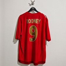 England 2006 world cup away jersey (Rooney #9) - XXL