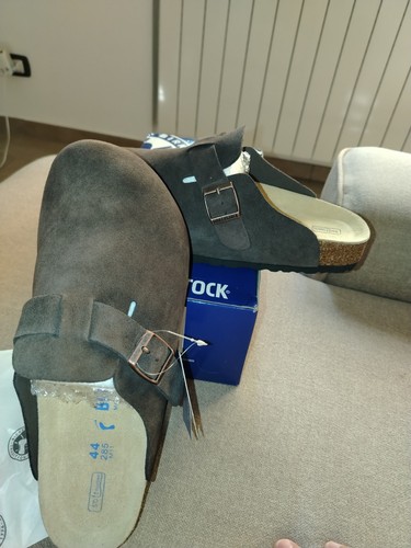 Birkenstock boston scamosciato - birkenstock,