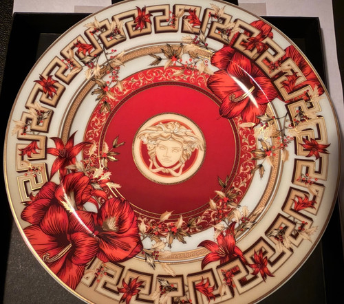 Piatto natalizio versace - piatto,