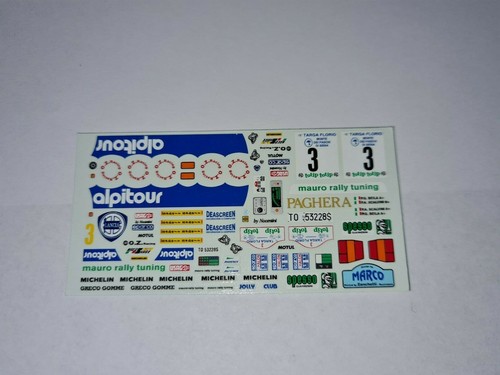 Decal racing43 lancia - 1:43, racing43:lancia