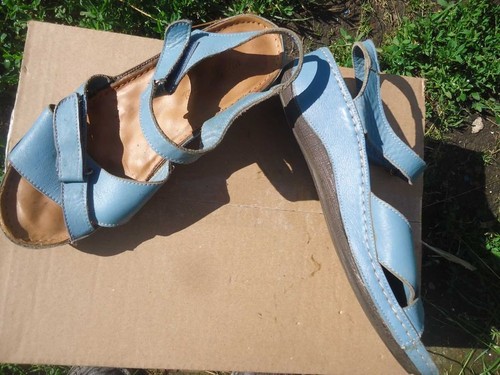 Tacchi donna pelle blu - , 41