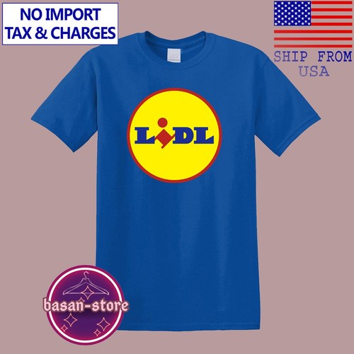 Lidl groceries store - groceries, blu