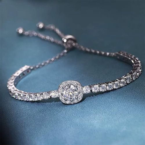 Bracciale halo regolabile - bracciale,