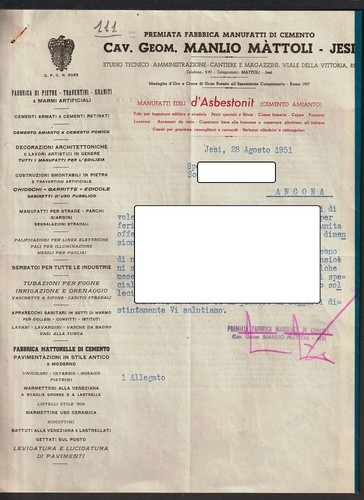 111 jesi cav geom - jesi, cav.