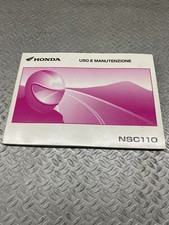 libretto uso e manuntenzione nsc 110 origine
