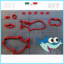 Baby Shark Squalo Cookies