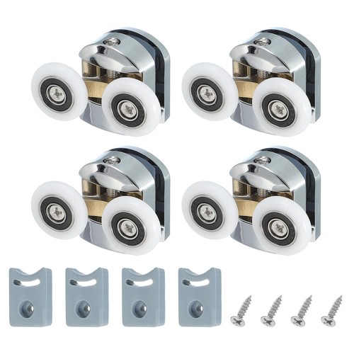 4pz rulli porta doccia - 4pz, doppia