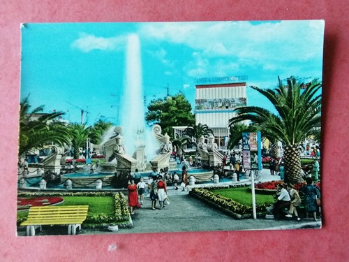 Cartolina bari fiera del - bari,
