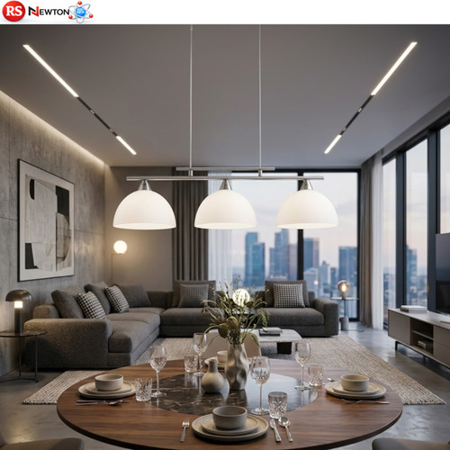 Lampadario sospeso vetro - lampadario,
