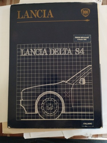 Lancia delta manuale in - s4,