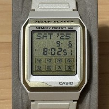 Casio VDB-200 Banca Dati Touch Screen Protezione Memoria 100 Orologio Digitale VDB FUNZIONANTE