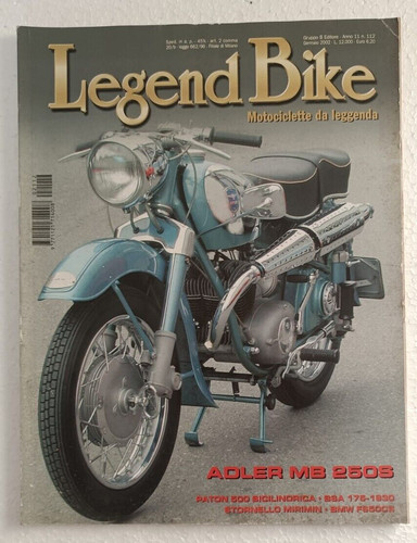 Legend bike 2002 adler mb - 2002,