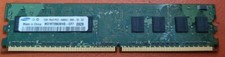 RAM 2 X 1GB TOT 2GB DDR2 PC2-6400 800MHz DESKTOP PC MEMORIA PC2-6400U SAMSUNG