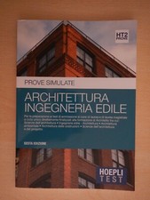 HOEPLI TEST, Prove simulate  Architettura ingegneria edile, Sesta edizione