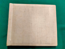 ALBUM PORTA  DISCHI 78 GIRI  o  10" POLLICI  ,  IN CARTONE  RICOPERTO DI TELA.