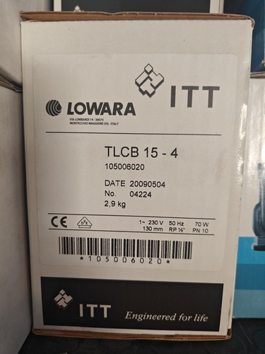 Circolatore lowara tclb - 15-4,