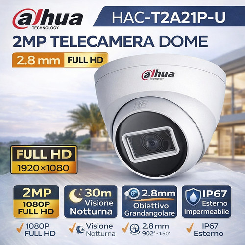 Dahua hac t2a21p 2mp - dahua, hac-t2a21p-u
