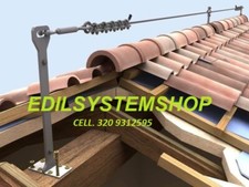 LINEA VITA DI SICUREZZA TETTO - ACCESSORI PER IL COMPLETAMENTO DELLE LINEE VITA