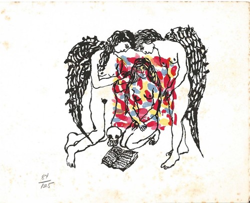 Cartolina serigrafia zaida - serigrafia,