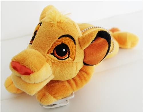 Peluche disney leone simba - re,