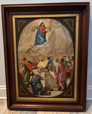 ANTICO QUADRO SU TELA