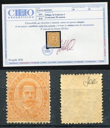 Regno italia 1879 umberto - 1879, i