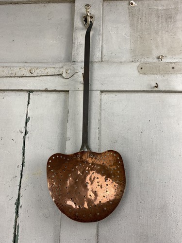 Antique copper skimmer - copper,