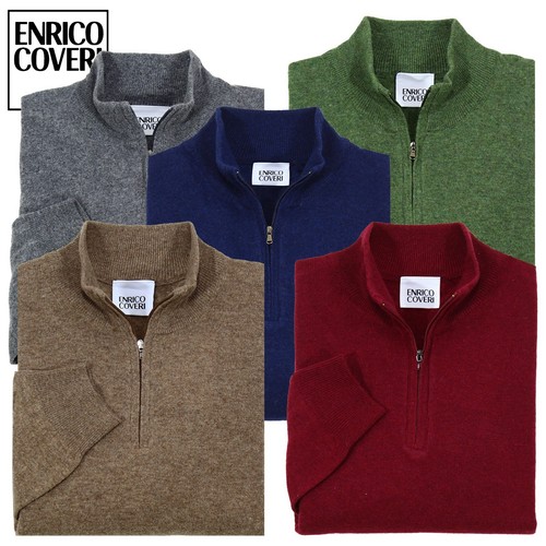 Maglione uomo mezza - , zip