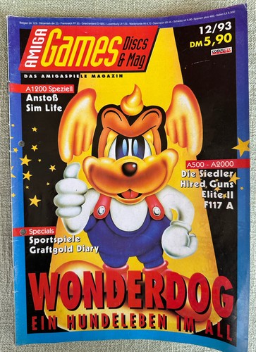 Amiga games rivista heft - games,