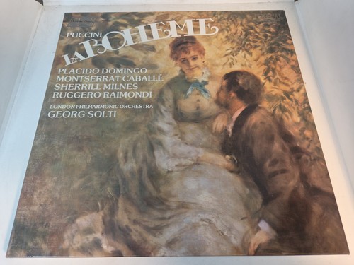 Puccini boheme 2x lp 33 - la,