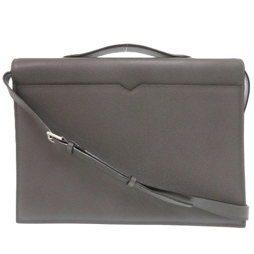 Valextra line leather gray - valextra,