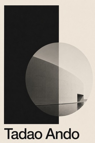 Poster architettura tadao ando - architettura,