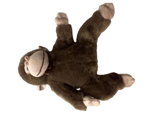 Peluche scimmia marrone con - scimmia,