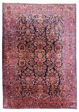 Tappeto saruk mohajeran antico