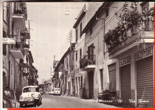 CARTOLINA  PIANSANO B/N NON VIAGGIATA VIA ROMA TABACCHI NEGOZIO CALZATURE AUTO R