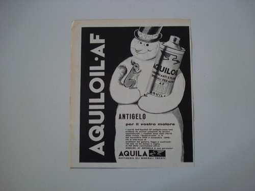 Advertising pubblicità 1960 - pubblicità,
