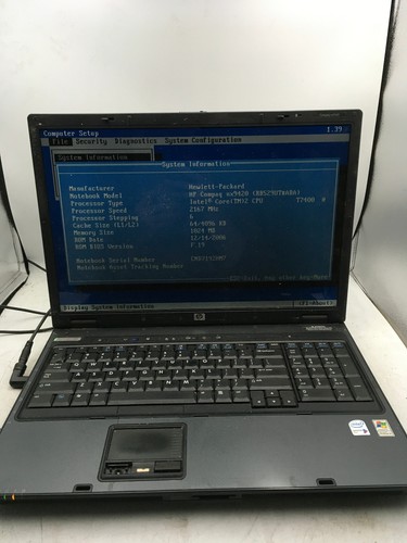 Compaq nx9420 boot - compaq, to