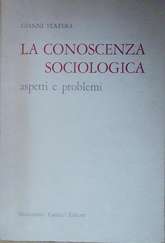 Conoscenza sociologica - la,