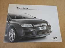 Fiat Stilo Depliant Servizi Caratteristiche Dotazioni 08/2006