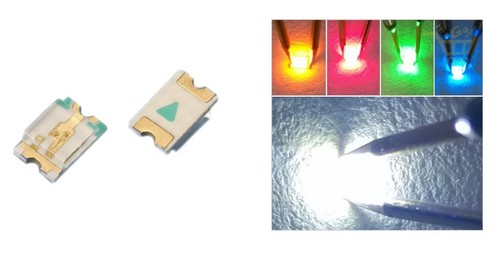 Led smd 0402 alta - smd, 3v