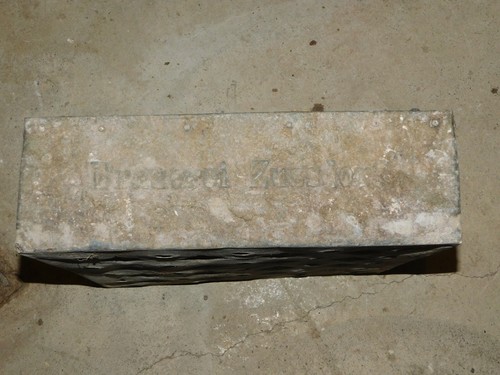 Vecchia cassa metallo per - vecchia,