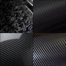3D/4D/5D Forgiato Nero Fibra di Carbonio Vinile Auto Wrap - Pellicola Adesivo Veicolo