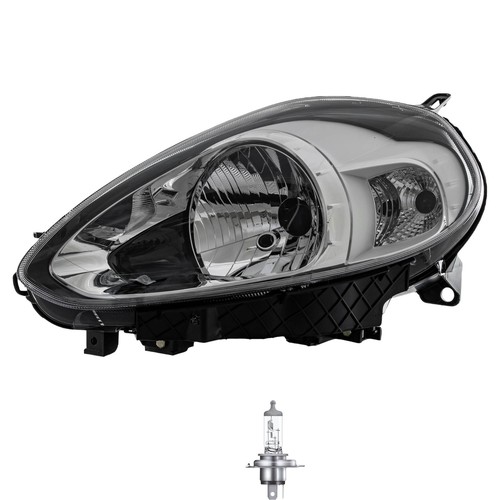 Faro alogeno sinistro per fiat - alogeno,