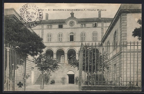 Cpa bourbon archambault - cpa, bourbon-l´archambault