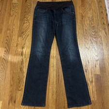 Jeans premaman bootcut blu