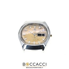 ZENITH Cassa Acciaio mm 37,4 Vetro Plexi Fondello Serraggio A Vite Luce Quadr...
