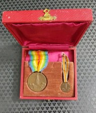 Medaglia interralleata. Johnson+Mignon. Con Scatolina. Molto Buona