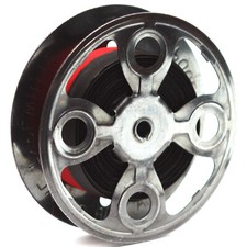 Macchina da scrivere vintage modello Royal Standard n. 5 bobina singola in metallo con nastro nuovo