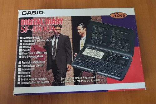 Casio digital diary - casio-digital,